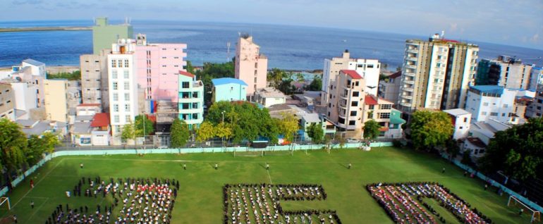 Kids making 350 PPM logo