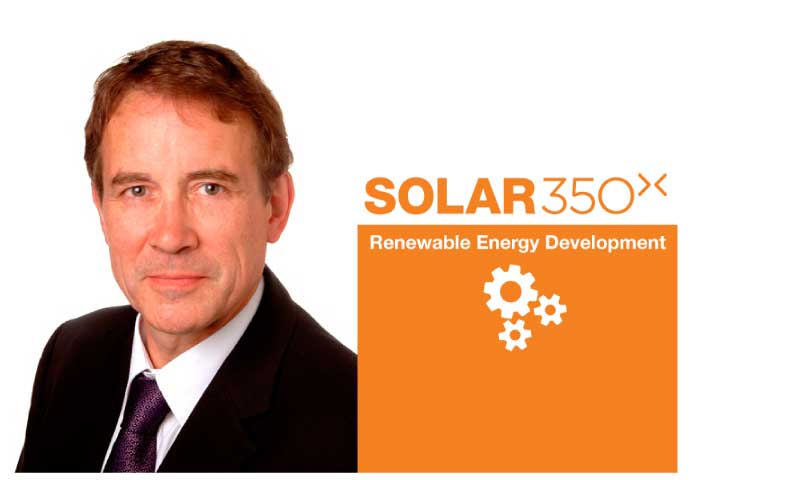 David Burns joins Solar 350 as Chairman