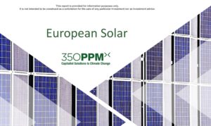 European Solar: Sector Research by 350 PPM Ltd
