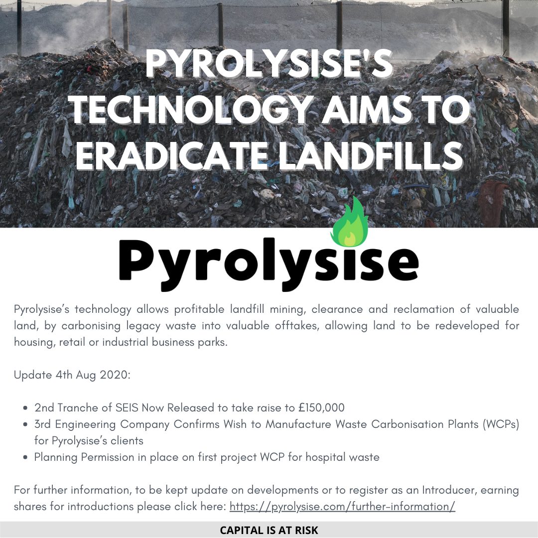 Pyrolysise’s Technology Aims To Eradicate Landfills